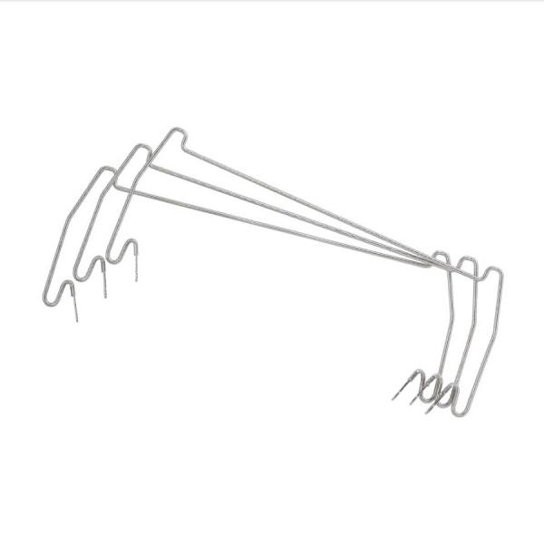 「BM-246 焚き火台TABI」に取り付け、焼き網の高さを上げる五徳です。火床との距離を開けることで薪を入れやすく、炎での調理がしやすくなります。設置する向きを切り替えると別売りの「BM-247 TABI専用グリルエクステンション」も単体...