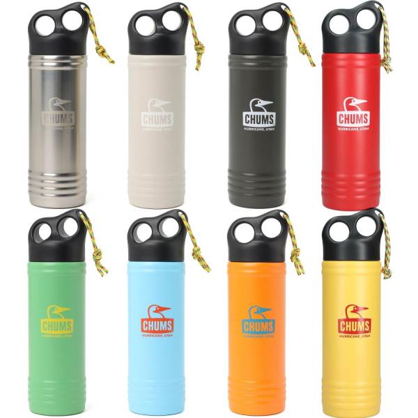 チャムス Camper Wave Bottle 500ml CH62-2128 水筒 ステンレス 保温保冷【セール価格品は返品・交換不可】