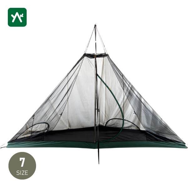 Tentipi メッシュ インナーテント 7 ハーフ FI-IT7MHテンティピ テンティピ メッシュ インナーテント 7 ハーフ FI-IT7MH テント