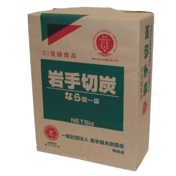 他サイト： 岩手木炭 岩手切炭6kg IWT-6842 木炭 バーベキュー用の商品画像