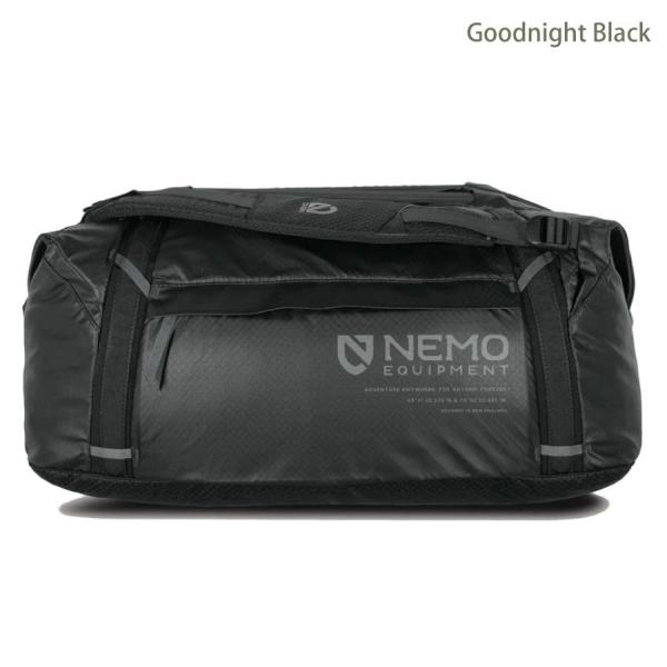 ニーモ Double Haul Convertible Duffel 55L 2026 NEM322-002026-BLK055 ダッフル トート バッグ