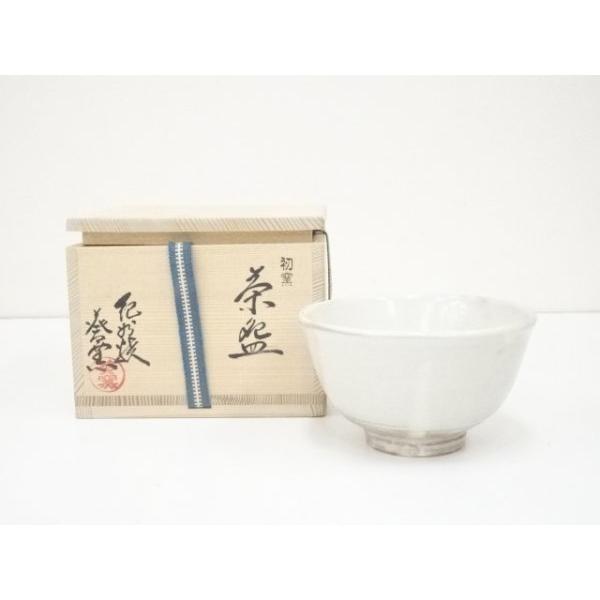 宗sou 紀州焼 葵窯造 宝珠茶碗（共箱）