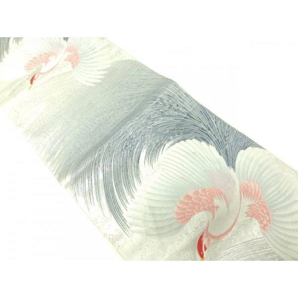 リバーシブル 鳥模様 茶道具 しゃれ袋帯 アンティーク - 通販 - hydro