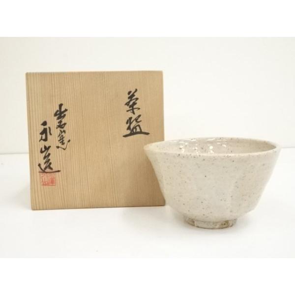 永澤永信　出石焼 ys6936484; 宗sou 出石焼 永澤永信造 茶碗（共箱）【道】 : お茶道具