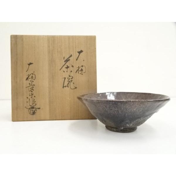東大寺書付　河合卯之助作　刷毛目　東大寺　茶碗　共箱　茶道具 東大寺書付 河合卯之助作 刷毛目 東大寺 茶碗 共箱 茶道具