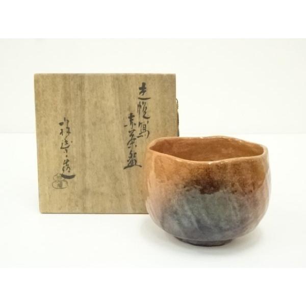 ys7317622; 宗sou 京焼 須田祥豊造 光悦写赤茶碗（共箱）【道】 : お