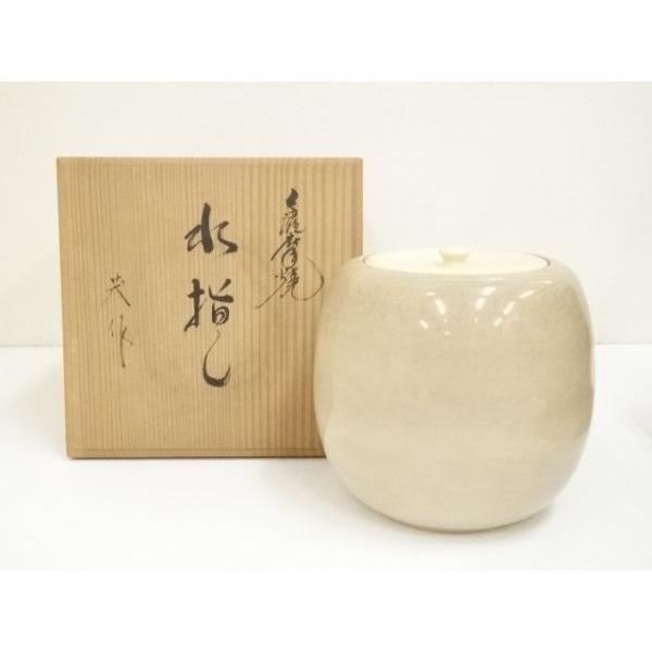 ys7391154; 宗sou 薩摩焼 茂造 水指（共箱）【道】 : お茶道具・着物