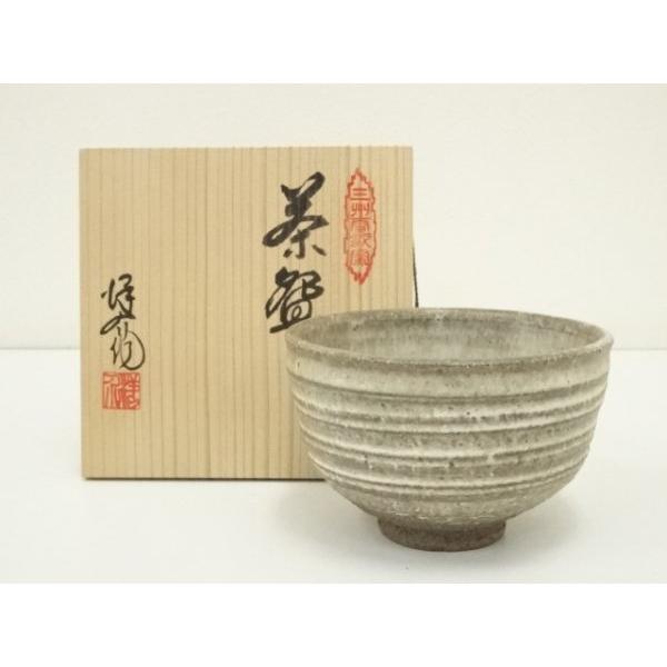 ys7404318; 宗sou 三州雪載窯 國松洋介造 茶碗（共箱）【道】 : お