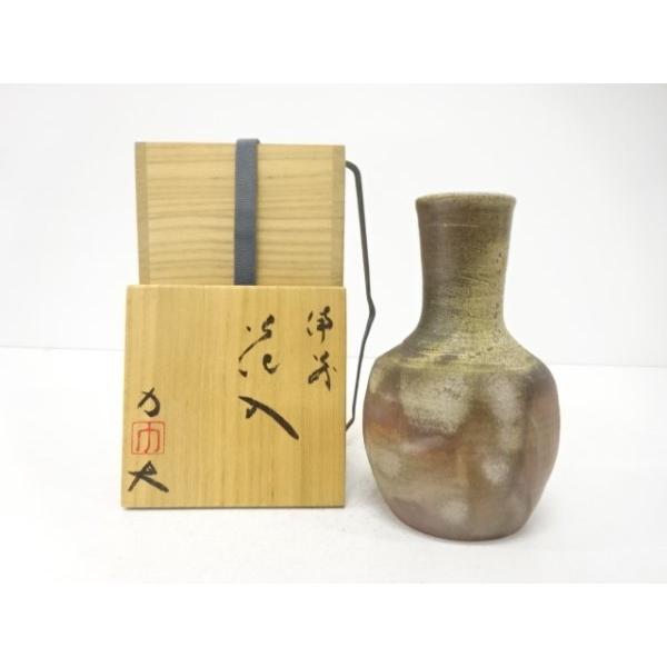 ys7586579; 宗sou 備前焼 柴岡力造 花入【道】 : お茶道具・着物 宗