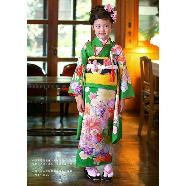 祝着緑花桜菊楓正絹ブランド紅一点着物七五三女の子7歳7才七歳七才仕立て上がり送料無料 Buyee Buyee 提供一站式最全面最專業現地yahoo Japan拍賣代bid代拍代購服務