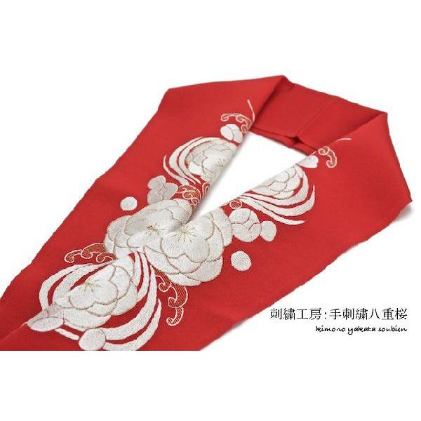 振袖 正絹 刺繍 流水にオシドリ 汕頭刺繍 広衿 袷 着物 U-1135 楽天市場】【新品】 振袖 袷 着物 正絹 絹 刺繍 水色 扇 四季の