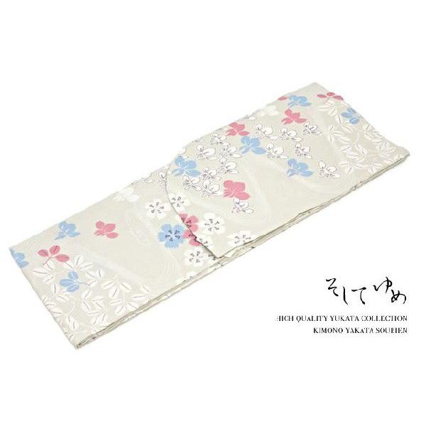 浴衣 レディース 単品 そしてゆめ 灰白色 撫子 萩 菖蒲 流水文様 舟底袖 絽 綿 女性用 日本製 フリー 送料無料 Hky344m 4216 きもの館 創美苑 通販 Yahoo ショッピング