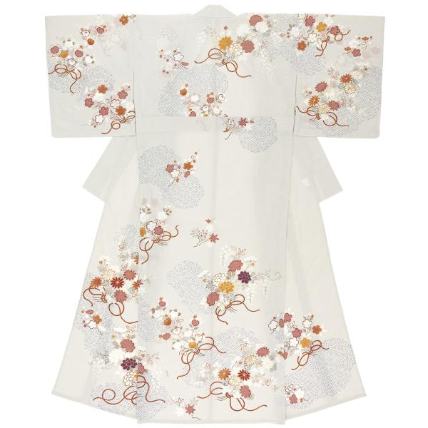 訪問着 夏 絽 単衣訪問着 礼装 正装 フォーマル ピンク 橘 桜 花束 紗綾型 水玉 霙 JAPAN STYLE（ジャパンスタイル） 仕立て上がり SOUBIEN（創美苑） 訪問着 夏 絽 単衣訪問着 礼装 正装 フォーマル