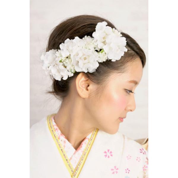 髪飾り 花冠 花かんむり カチューシャタイプ フラワークラウン 成人式振袖髪飾り 卒業式袴髪飾り 白 Buyee Buyee 日本の通販商品 オークションの代理入札 代理購入