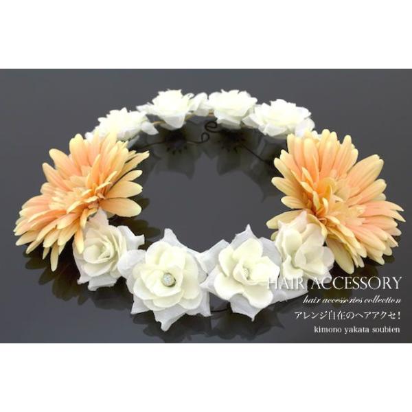 髪飾り 花冠 花かんむり カチューシャタイプ フラワークラウン 成人式振袖髪飾り 卒業式袴髪飾り 黄色 Buyee 日本代购平台 产品购物网站大全 Buyee一站式代购 Bot Online