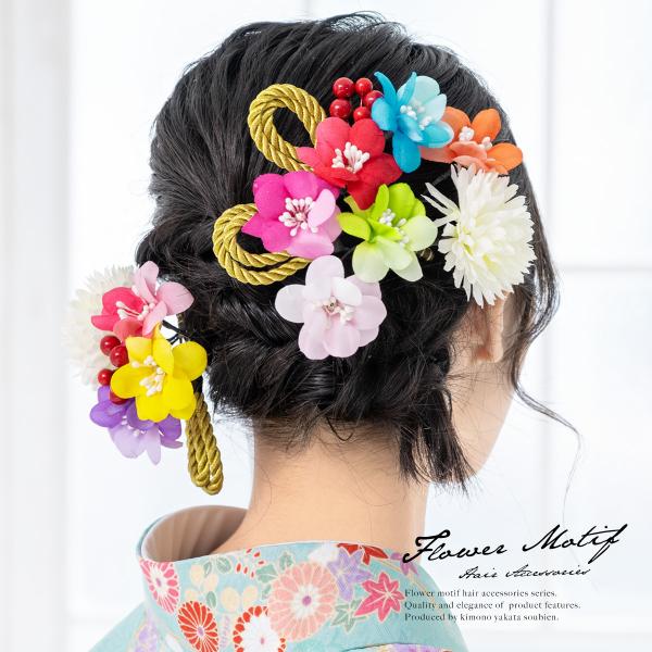 コサージュ 花 髪飾り 和装の人気商品 通販 価格比較 価格 Com