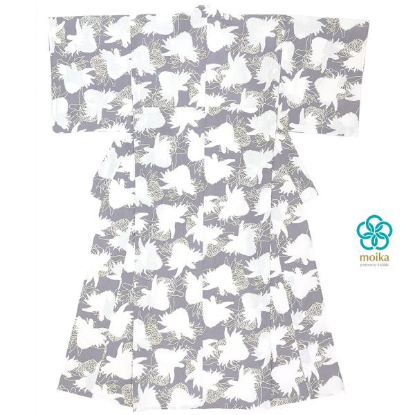 安い売れ済 送料無料 花火大会 花 綿 白 灰色 浴衣 女性用 夏祭り 変わり織り レトロ レディース ホワイト フラワー グレー Moika Niktd まとめて割 Techexcel In