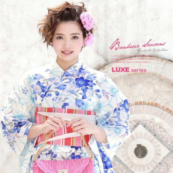 新品浴衣◇ bonheur saisons　麻の葉 楽天市場】ボヌールセゾン 麻の葉 浴衣の通販