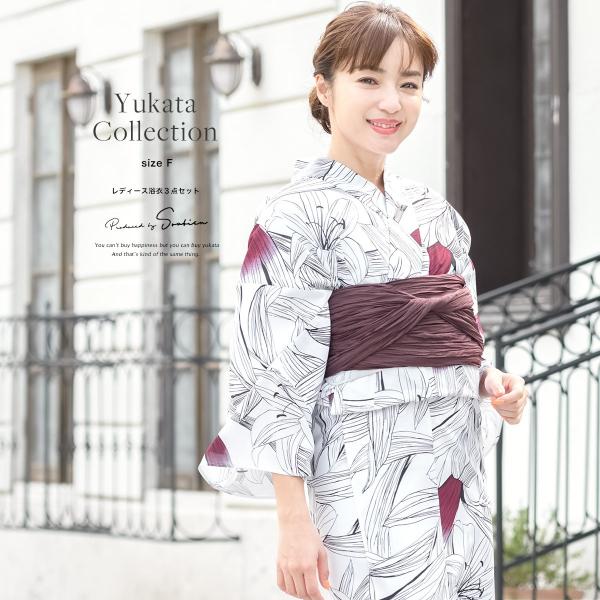 utatane 浴衣 パープル 百合柄 紫陽花柄 兵児帯 下駄 new arrival 】 ㅤ 5/28(Wed.) 12:00- coming soon ㅤ