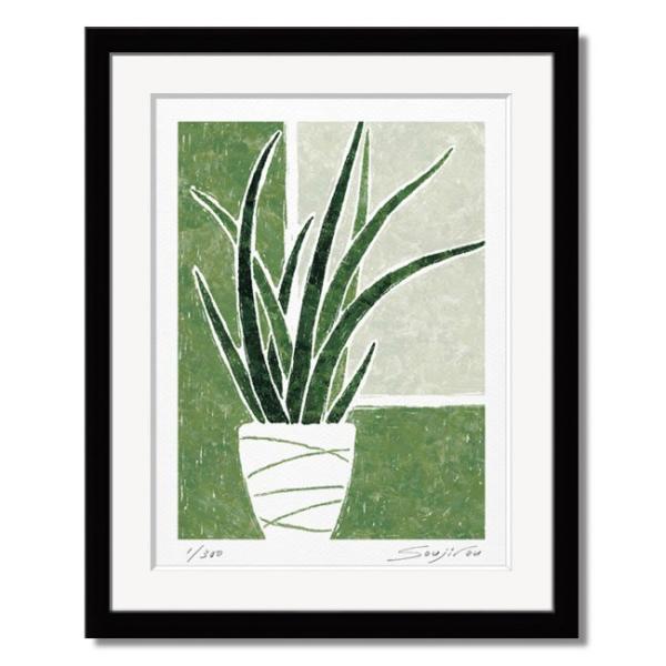 葉祥明 ジェイクとたくさんの仲間たちフレーム付 絵画 葉祥明