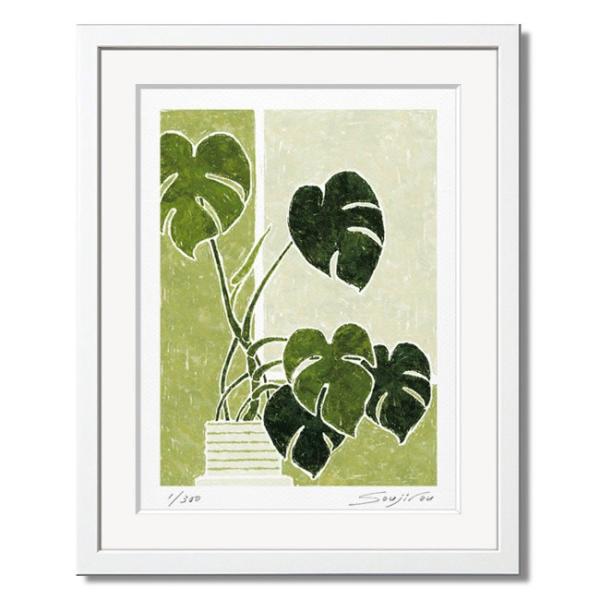 植物絵画　額入り soujirou-web-shop_cp-007-8