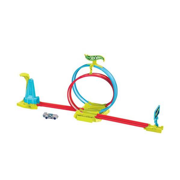 ホットウィール ネオンスピーダーズ レイザースタントセットミニカー1台付 HPC05 ( 1セット )/ ホットウィール(HOT WHEELS) ホットウィール ネオンスピーダーズ レイザースタントセットミニカー1台付 HPC05 ( 1セット )/ ホットウィール(HOT WHEELS)