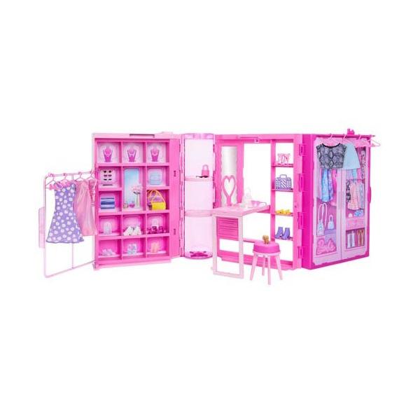 バービー おしゃれなピンクのドリームクローゼット ドール別売 HXD59
