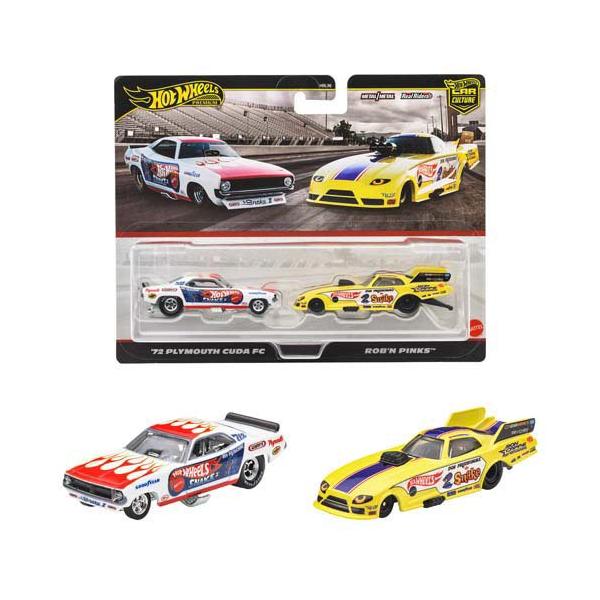 ホットウィール プレミアム 72プリムス クーダ FC／ロブ・ン・ピンクス