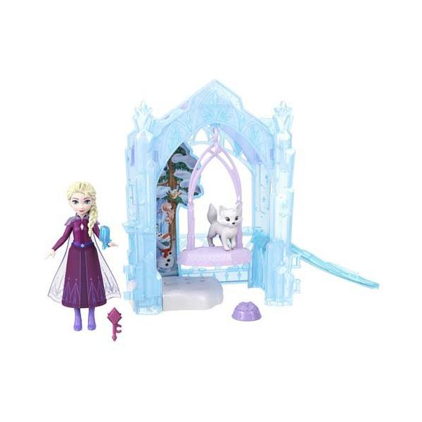 アナと雪の女王 かさねるおしろ エルサのこおりのひみつきち ミニドール JFG29 ( 1セット )/ アナと雪の女王(Disney Frozen)