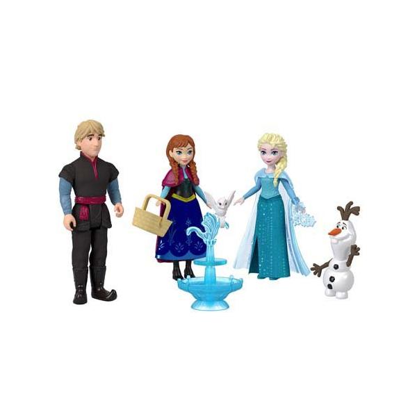 アナと雪の女王 メインキャラクターセット ミニドール オラフ入り JJP89 ( 1セット )/ アナと雪の女王(Disney Frozen)