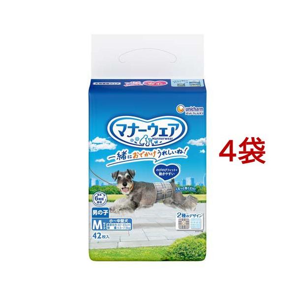 マナーウェア 男の子用 M トラッドテイスト 犬用 おむつ ユニチャーム