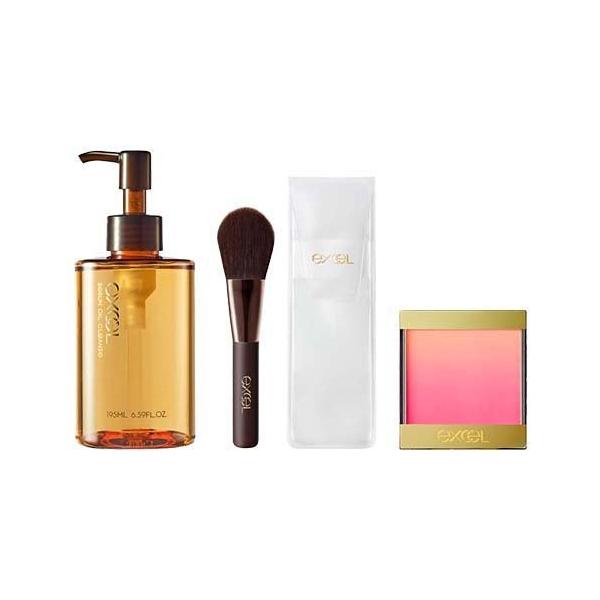 エクセルーラ エクセル オーラティックブラッシュAB01 (ピーチ＆ピーチ) セット ( 1