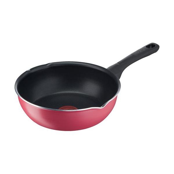 ティファール クランベリーレッド マルチパン 22cm B55975 ( 1個