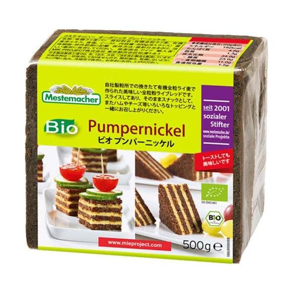 メステマッハー オーガニック プンパーニッケル/インスタント食品/ブランド：メステマッハー/【発売元、製造元、輸入元又は販売元】MIE PROJECT/【メステマッハー オーガニック プンパーニッケルの商品詳細】●ドイツ ヴェストバーレン地...