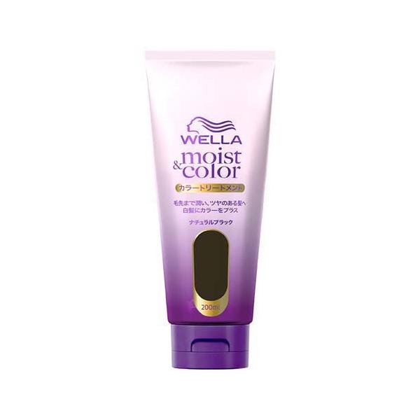 ウエラ モイスト＆カラー カラートリートメント ナチュラルブラック 白髪ケア ( 200ml )/ ウエラ(WELLA) :  4064666236957 : 爽快ドラッグ - 通販 - Yahoo!ショッピング