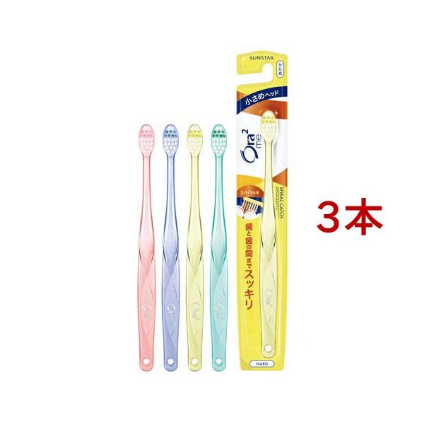 オーラツーミー ハブラシ スパイラルキャッチ かため ( 1本入*3