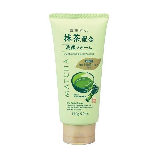 YuBaa！ 洗顔フォーム×4本 四季折々 抹茶配合 洗顔フォーム ( 170g )/ : 爽快ドラッグ - 通販
