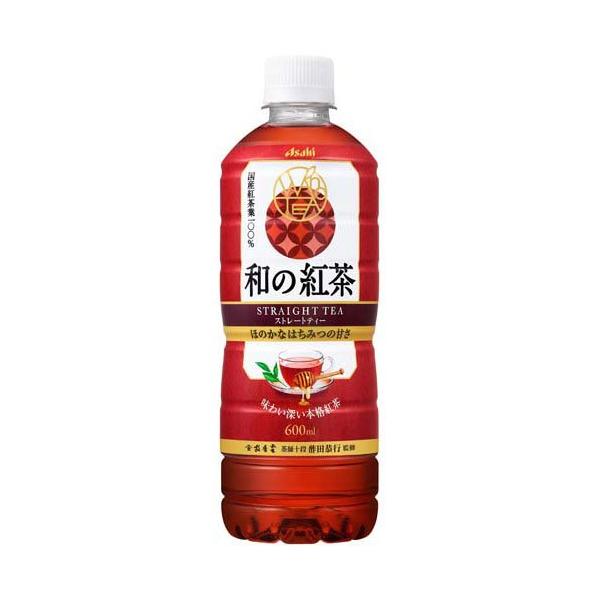 アサヒ 和の紅茶 ストレートティー はちみつ仕立て ( 600ml×24本入