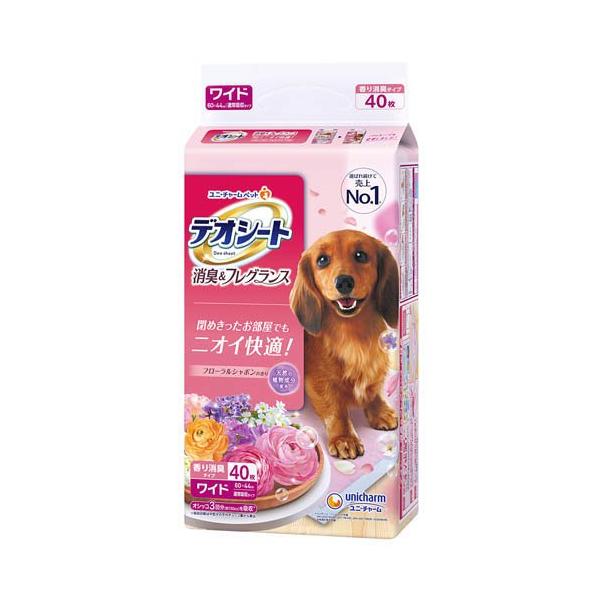 デオシート 消臭＆フレグランス フローラルシャボン ワイド 66枚x4袋 犬 Amazon | デオシート 消臭フレグランス フローラルシャボンの