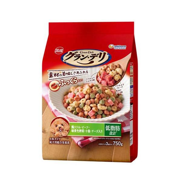 グラン・デリ ふっくら仕立て 低脂肪 鶏ささみ・ビーフ・緑黄色野菜