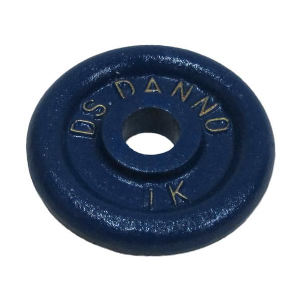 DANNO(ダンノ) ハンドバーベル用プレート 1kg D670 ( 1個 )/ : 爽快
