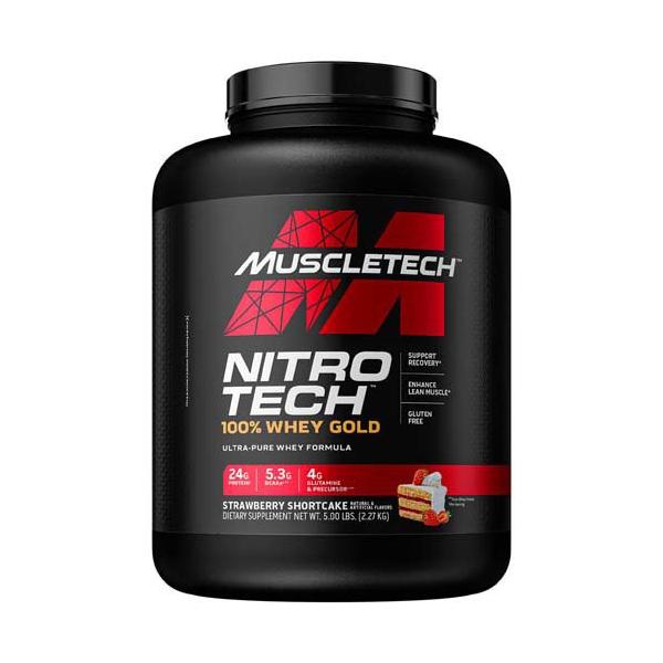 国内正規品 マッスルテック 100％ WHEY GOLD ストロベリー ( 2.27kg