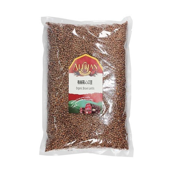 アリサン 有機茶レンズ豆 ( 1kg )