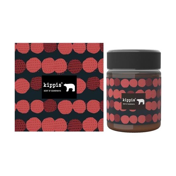 キッピス 髪と肌のトリートメントワックス 甘酸っぱい真っ赤なベリーの香り(40g*12個セット)[女性用ワックス] キッピス 髪と肌のトリートメントワックス 甘酸っぱい真っ赤なベリーの