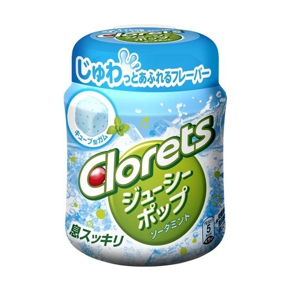 クロレッツ ジューシーポップ ソーダミント ボトル ( 126g ...