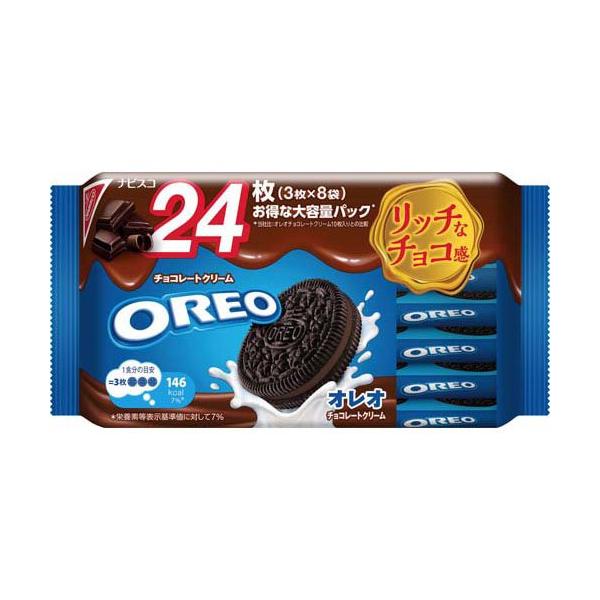 オレオ ファミリーパック チョコレートクリーム ( 24枚入 )/ : 爽快