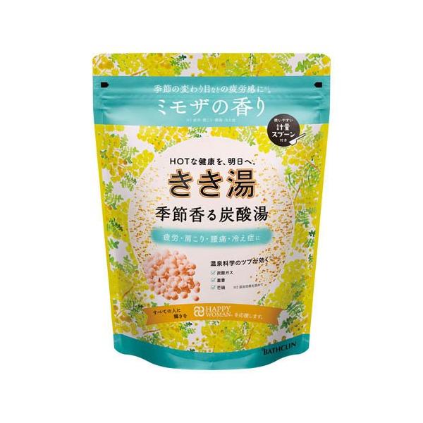 他サイト： きき湯 季節香る炭酸湯 ミモザの香り ( 360g )/ きき湯の商品画像