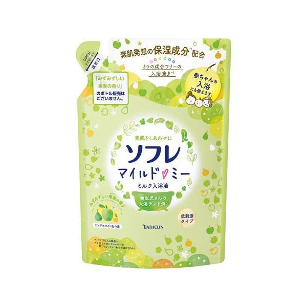 ソフレ マイルド・ミー ミルク入浴液 みずみずしい果実の香り ( 600ml