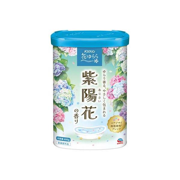 バスクリン 薬用入浴剤 花ゆらら 紫陽花の香り 粉末 ( 600g )/ : 爽快