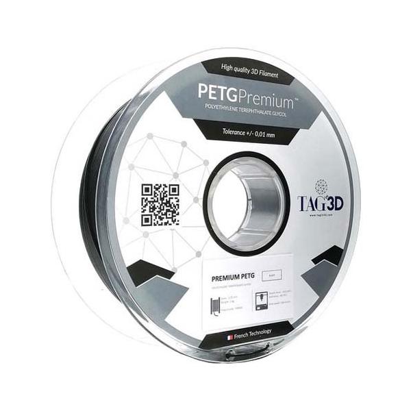 TAGin3D 3Dプリンター用フィラメント PETGプレミアムフィラメント PETGPRM-1.75BK ( 1個 )